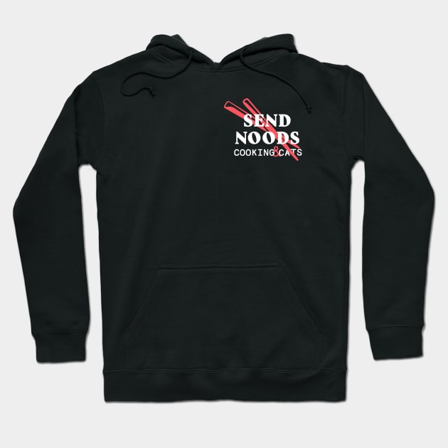 Send Noods ASAP Combo White Hoodie by CloudWalkerDesigns